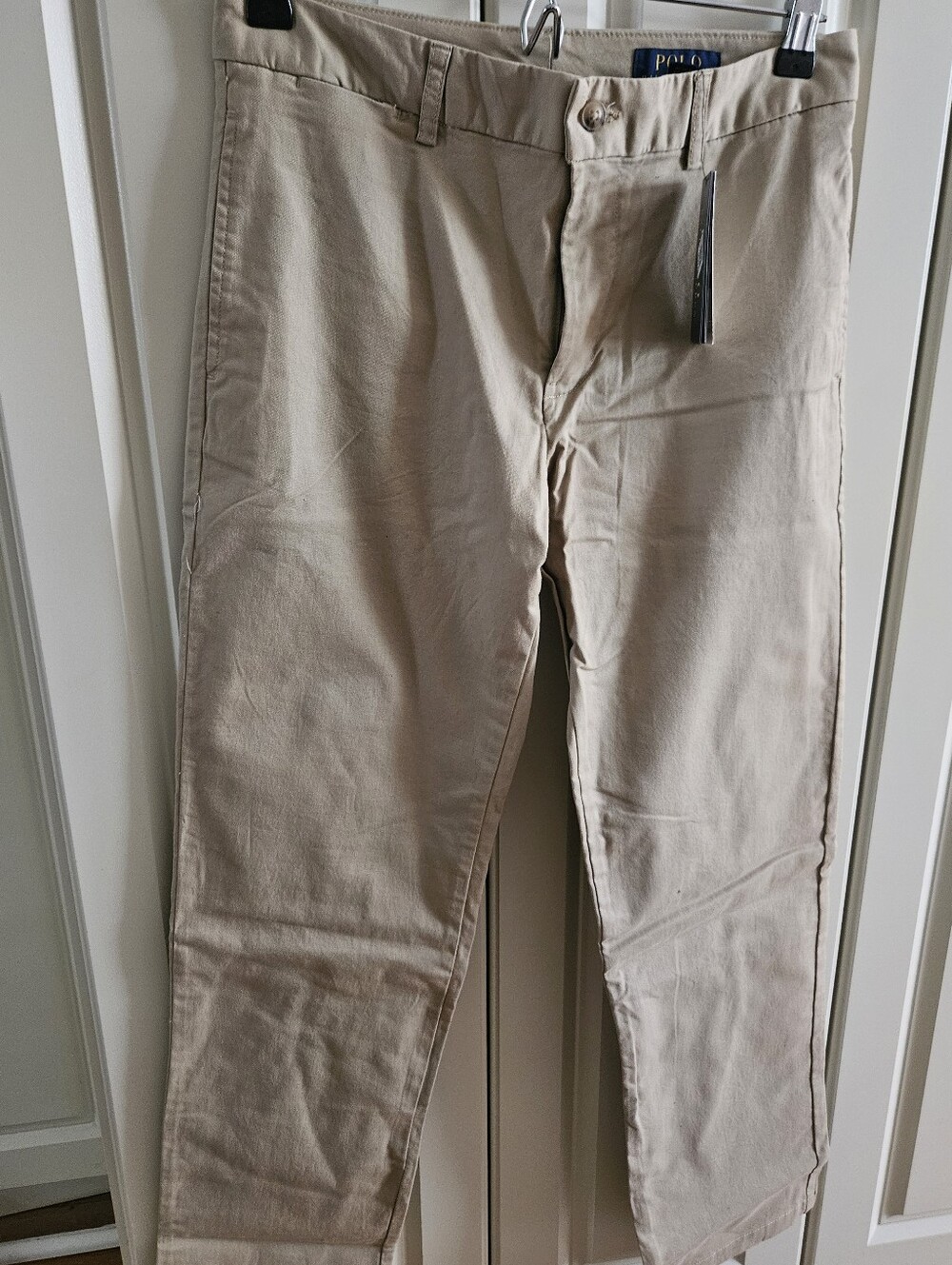Polo by Ralph Lauren Men's Light Khaki Straight Chino Pants